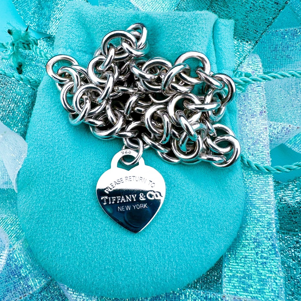 Tiffany & Co. Silver Heart Necklace